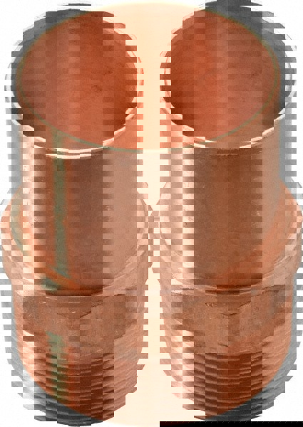 Wrot Copper Pipe Adapter: 2